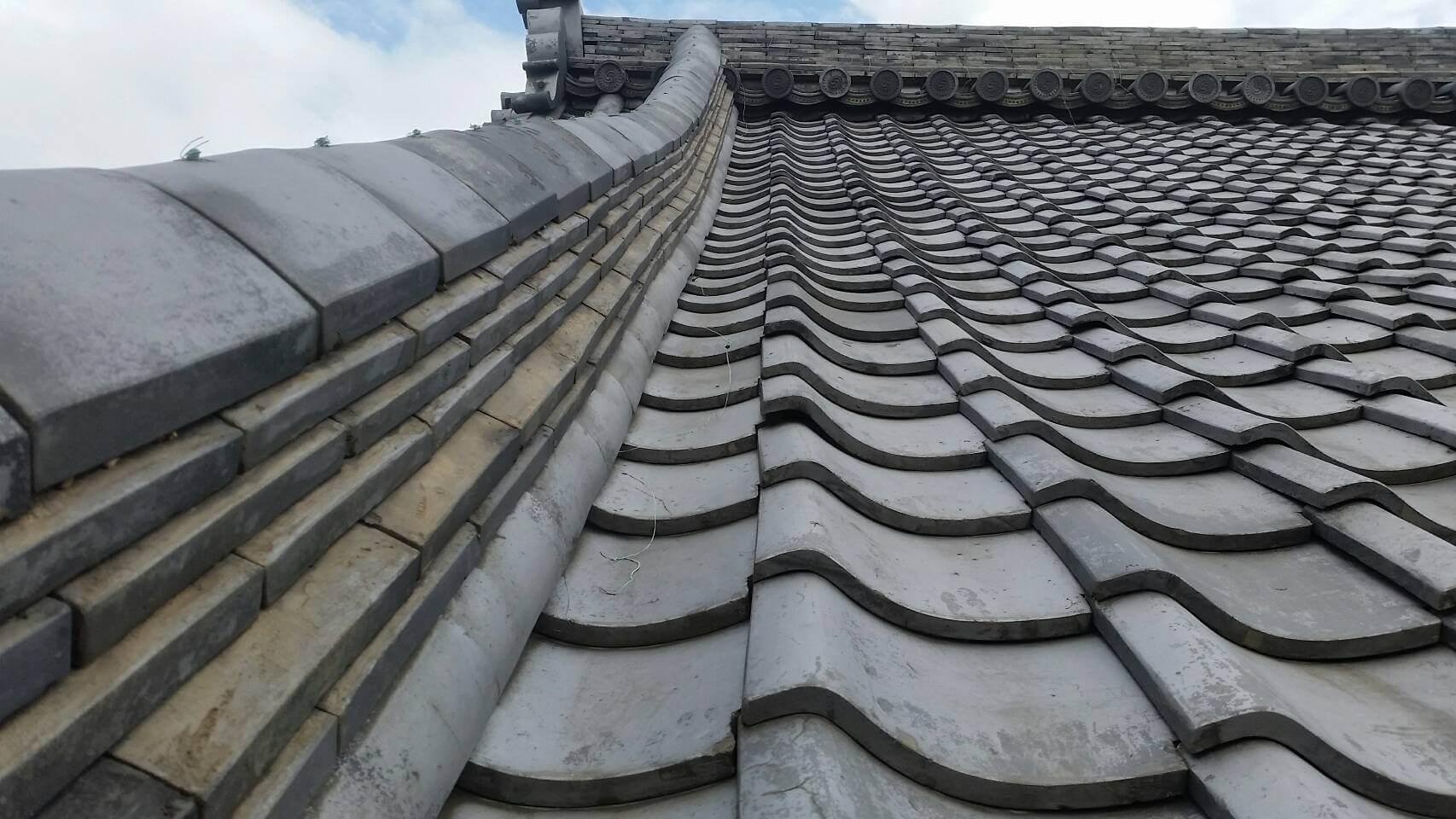 圓徳寺の屋根